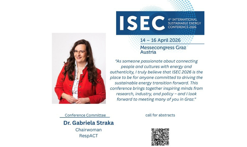ISEC 2026: Internationale Plattform für nachhaltige Energiesysteme